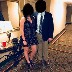 Black sequin B. Smart size 13 dress worn once